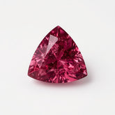 Ruby (GF) 1PC Large 10x10 MM Triangle Faceted Pink Shine Precious Loose Gemstones