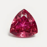 Ruby (GF) 1PC Large 11x11 MM Triangle Faceted Pink Fine Precious Gems