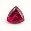 Ruby (GF) 1PC Chunky 15x15 MM Triangle Faceted Pink Superior Precious Gems