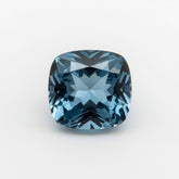 Swiss Blue Topaz 1PC Large 11x11 MM Cushion Faceted Blue Fine Semi Precious Loose Gemstone