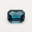 Swiss Blue Topaz 1PC Large 10x12 MM Emerald Faceted Blue Pure Semi Precious Loose Gems