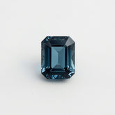 Swiss Blue Topaz 1PC Small 7x9 MM Emerald Faceted Blue Fine Semi Precious Gems