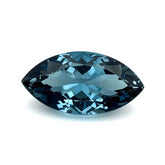 Swiss Blue Topaz 1PC Chunky 10x20 MM Marquise Faceted Blue Luster Semi Precious Loose Gemstones