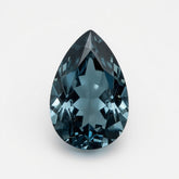 Swiss Blue Topaz 1PC Large 10x12 MM Pear Faceted Blue Genuine Semi Precious Loose Gemstones