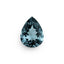 Swiss Blue Topaz 1PC Small 6x9 MM Pear Faceted Blue Luster Semi Precious Loose Gems