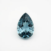 Swiss Blue Topaz 1PC Medium 8x10 MM Pear Faceted Blue Fine Semi Precious Gems