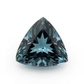 Swiss Blue Topaz 1PC Chunky 16x16 MM Triangle Faceted Blue Pure Semi Precious Loose Gemstones