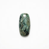 Serpentine 1PC Medium 7x14 MM Baguette Cabochon Green Shine semi Precious Precious Gemstone