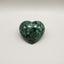 Serpentine 10PC Tiny 3x3 MM Heart Cabochon Green Genuine semi Precious Loose Gemstones