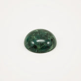 Serpentine 1PC Medium 9x9 MM Round Cabochon Green Sparkling semi Precious Loose Gemstone