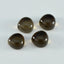 Smoky Quartz 1PC Large 11x11 MM Heart Cabochon Brown Fiery semi Precious Loose Gemstone