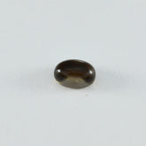 Smoky Quartz 1PC Small 6x8 MM Oval Cabochon Brown Superior semi Precious Semi Precious Gemstone