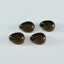 Smoky Quartz 10PC Tiny 4x6 MM Pear Cabochon Brown Brilliant semi Precious Loose Gems