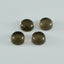 Smoky Quartz 1PC Small 7x7 MM Round Cabochon Brown High Quality semi Precious Loose Gemstones