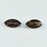 Smoky Quartz 1PC Large 8x16 MM Marquise Faceted Brown High Quality Semi Precious Loose Gems