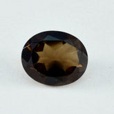 Smoky Quartz 1PC Chunky 15x20 MM Oval Faceted Brown Splendid Semi Precious Loose Gemstone