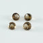 Smoky Quartz 1PC Tiny 6x6 MM Round Faceted Brown Polished Semi Precious Loose Gemstones
