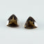 Smoky Quartz 1PC Large 11x11 MM Triangle Faceted Brown Fine Semi Precious Gems