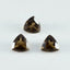 Smoky Quartz 1PC Small 8x8 MM Triangle Faceted Brown Luster Semi Precious Loose Gems