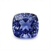 Tanzanite 1PC Large 10x10 MM Cushion Faceted Blue Shine Semi Precious Loose Gemstones