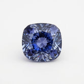 Tanzanite 1PC Chunky 14x14 MM Cushion Faceted Blue Genuine Semi Precious Loose Gemstones