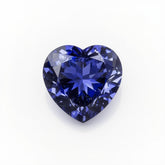 Tanzanite 1PC Small 7x7 MM Heart Faceted Blue Splendid Semi Precious Gems