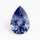 Tanzanite 1PC Chunky 15x20 MM Pear Faceted Blue Sparkling Semi Precious Loose Gemstone