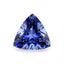 Tanzanite 1PC Chunky 14x14 MM Triangle Faceted Blue Genuine Semi Precious Loose Gemstones