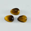 Tiger Eye 1PC Large 10x12 MM Pear Cabochon Brown Splendid semi Precious Loose Gemstone