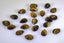 Tiger Eye 10PC Tiny 4x6 MM Pear Cabochon Brown High Quality semi Precious Precious Gemstone