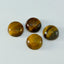 Tiger Eye 1PC Large 10x10 MM Round Cabochon Brown Sparkling semi Precious Gems