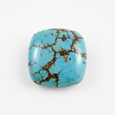Turquoise 1PC Tiny 6x6 MM Cushion Cabochon Blue Pure semi Precious Precious Gemstone