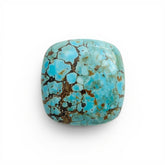 Turquoise 1PC Small 7x7 MM Cushion Cabochon Blue Fiery semi Precious Gems