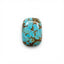 Turquoise 1PC Small 6x9 MM Emerald Cabochon Blue Pure semi Precious Precious Gemstone