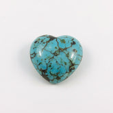 Turquoise 10PC Tiny 3x3 MM Heart Cabochon Blue Luster semi Precious Loose Gemstones