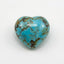 Turquoise 1PC Small 8x8 MM Heart Cabochon Blue Natural semi Precious Loose Gemstone
