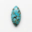 Turquoise 1PC Small 6x12 MM Marquise Cabochon Blue Lustrous semi Precious Semi Precious Gemstone