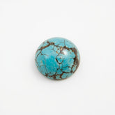 Turquoise 10PC Tiny 4x4 MM Round Cabochon Blue Luster semi Precious Loose Gemstones