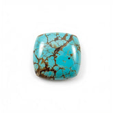 Turquoise 1PC Tiny 6x6 MM Square Cabochon Blue Splendid semi Precious Semi Precious Gemstone