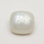 White Pearl 1PC Large 10x10 MM Cushion Cabochon White Superior Precious Gems