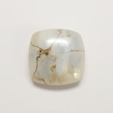 White Pearl 1PC Small 7x7 MM Cushion Cabochon White High-Quality Precious Loose Gemstones