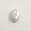 White Pearl 1PC Tiny 5x7 MM Oval Cabochon White Pure Precious Precious Gemstone