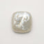 White Pearl 1PC Large 10x10 MM Square Cabochon White Polished Precious Precious Gemstone