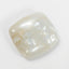 White Pearl 1PC Large 11x11 MM Square Cabochon White Splendid Precious Gems
