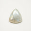 White Pearl 1PC Tiny 6x6 MM Triangle Cabochon White Fine Precious Semi Precious Gemstone