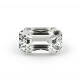 White Topaz 1PC Large 8x16 MM Baguette Faceted White Fiery Semi Precious Loose Gemstone