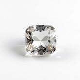 White Topaz 1PC Large 10x10 MM Cushion Faceted White Shine Semi Precious Loose Gems