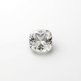 White Topaz 1PC Tiny 6x6 MM Cushion Faceted White Polished Semi Precious Loose Gems