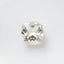 White Topaz 1PC Medium 9x9 MM Cushion Faceted White Lustrous Semi Precious Gems