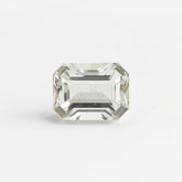 White Topaz 1PC Small 6x8 MM Emerald Faceted White Fine Semi Precious Gems